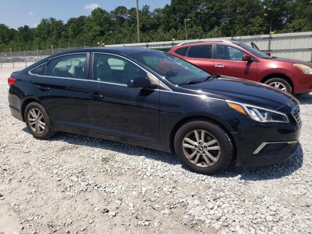 5NPE24AF2HH514182 - 2017 HYUNDAI SONATA SE BLACK photo 4