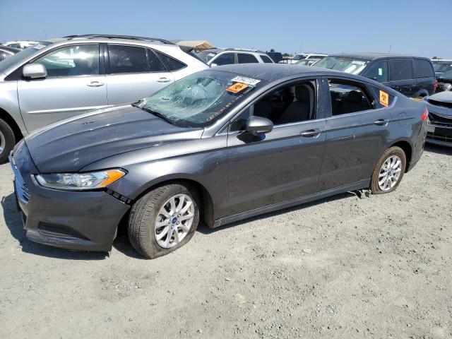 3FA6P0G74GR386124 - 2016 FORD FUSION S CHARCOAL photo 1