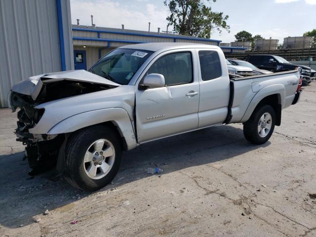 5TEUU42N48Z475135 - 2008 TOYOTA TACOMA ACCESS CAB ვერცხლისფერი ფოტო 1