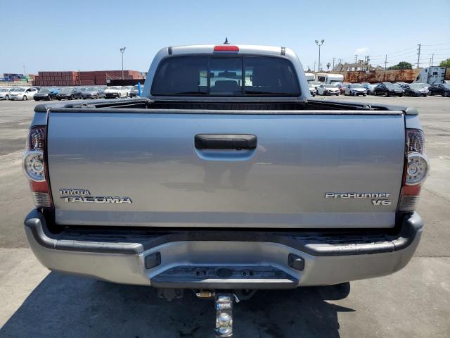 3TMKU4HNXFM046090 - 2015 TOYOTA TACOMA DOUBLE CAB PRERUNNER LONG BED GRAY photo 6