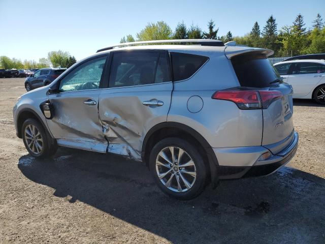 2T3DFREV3HW552205 - 2017 TOYOTA RAV4 LIMITED ვერცხლისფერი ფოტო 2