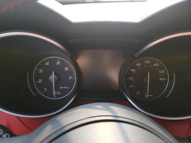 ZASPAKBN9M7D15013 - 2021 ALFA ROMEO STELVIO TI WHITE photo 9