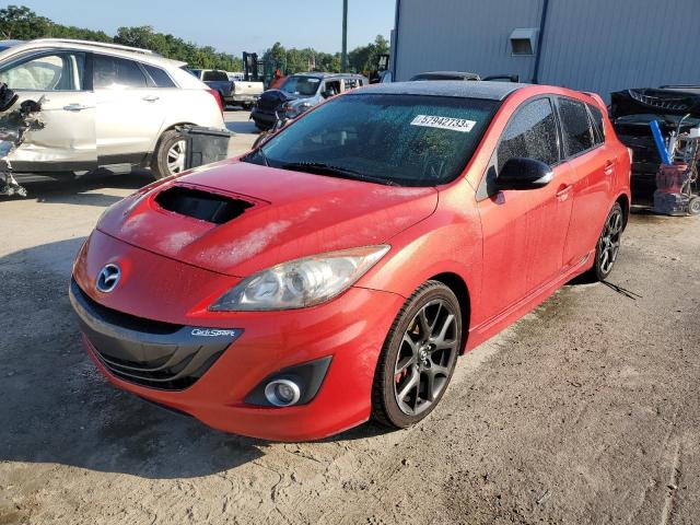 JM1BL1L35D1754474 - 2013 MAZDA SPEED 3 RED photo 1