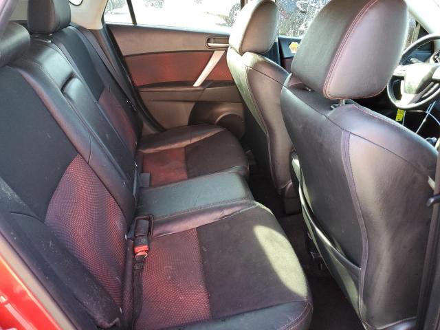 JM1BL1L35D1754474 - 2013 MAZDA SPEED 3 RED photo 10