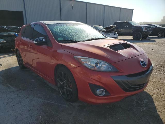 JM1BL1L35D1754474 - 2013 MAZDA SPEED 3 RED photo 4