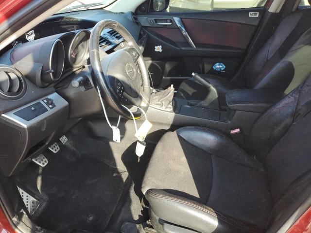 JM1BL1L35D1754474 - 2013 MAZDA SPEED 3 RED photo 7