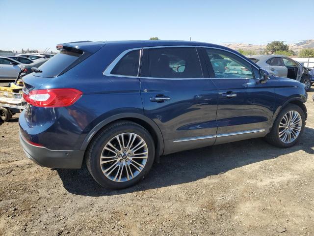 2LMPJ6LP6HBL37547 - 2017 LINCOLN MKX RESERVE BLUE photo 3
