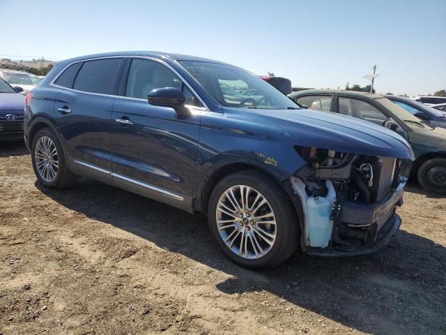 2LMPJ6LP6HBL37547 - 2017 LINCOLN MKX RESERVE BLUE photo 4