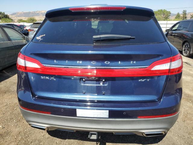 2LMPJ6LP6HBL37547 - 2017 LINCOLN MKX RESERVE BLUE photo 6