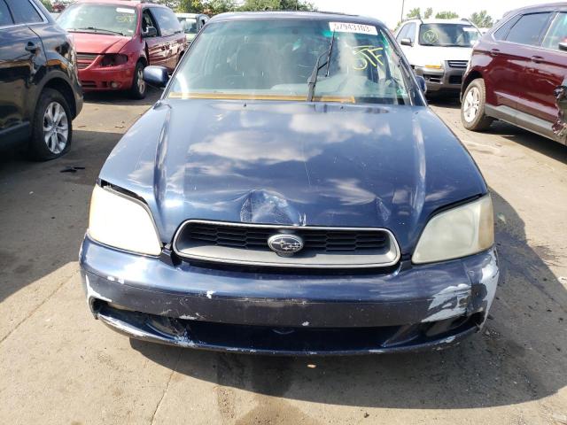 4S3BE635937211004 - 2003 SUBARU LEGACY L BLUE photo 5