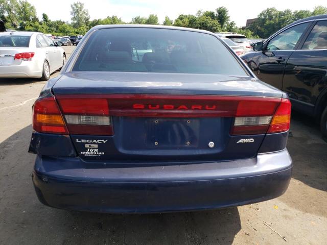 4S3BE635937211004 - 2003 SUBARU LEGACY L BLUE photo 6