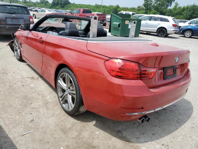 WBA3V7C59G5A27449 - 2016 BMW 428 I SULEV RED photo 2
