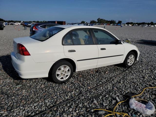 1HGES16335L019818 - 2005 HONDA CIVIC DX VP თეთრი ფოტო 3