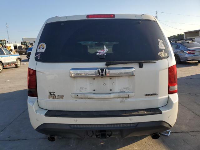 5FNYF3H99DB012709 - 2013 HONDA PILOT TOURING WHITE photo 6