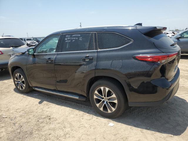 5TDGZRAH8NS117519 - 2022 TOYOTA HIGHLANDER XLE Սև լուսանկար 2