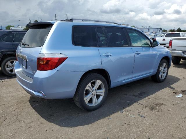 JTEES43A082105595 - 2008 TOYOTA HIGHLANDER SPORT BLUE photo 3