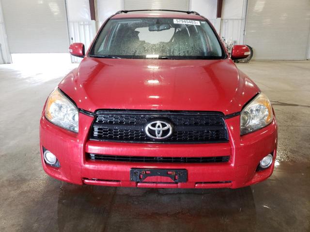 JTMRF4DV0B5039793 - 2011 TOYOTA RAV4 SPORT RED photo 5