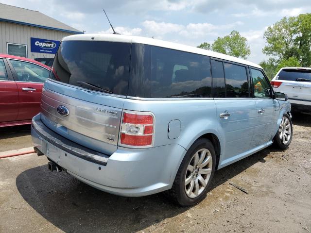 2FMEK63C89BA37264 - 2009 FORD FLEX LIMITED BLUE photo 3