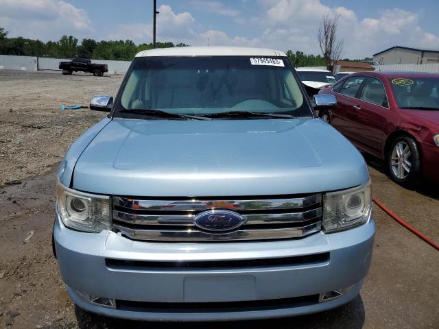 2FMEK63C89BA37264 - 2009 FORD FLEX LIMITED BLUE photo 5