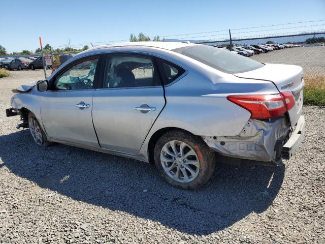 3N1AB7APXKY368961 - 2019 NISSAN SENTRA S SILVER photo 2