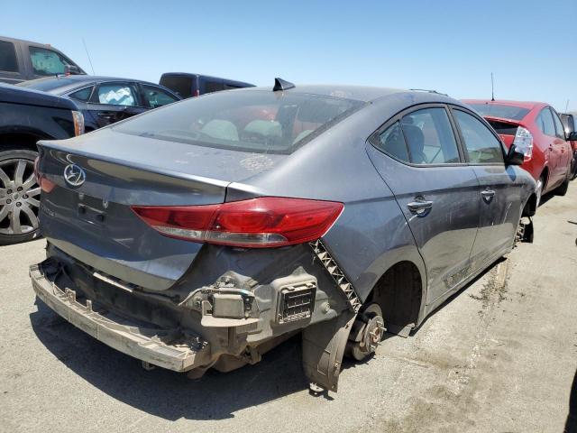 5NPD84LF0JH294702 - 2018 HYUNDAI ELANTRA SEL GRAY photo 3