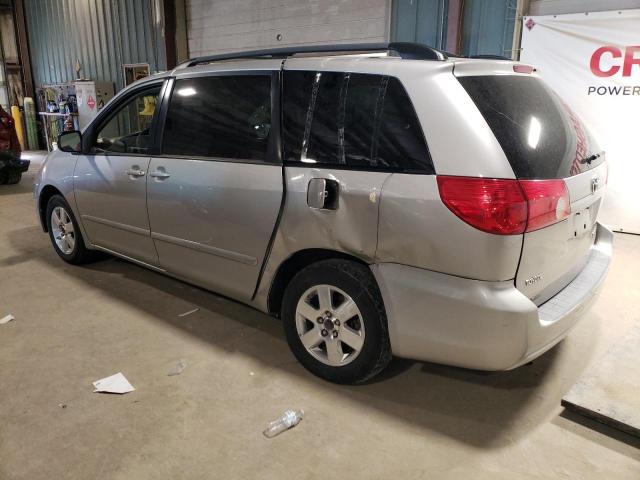 5TDZK23C58S207463 - 2008 TOYOTA SIENNA CE SILVER photo 2