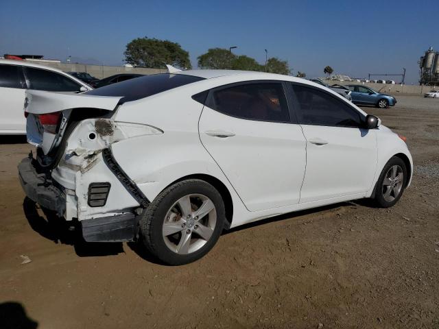 5NPDH4AE2CH139193 - 2012 HYUNDAI ELANTRA GLS WHITE photo 3