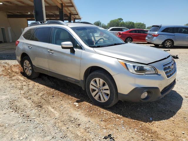 4S4BSACC0H3320441 - 2017 SUBARU OUTBACK 2.5I PREMIUM SILVER photo 4