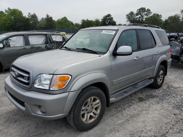5TDBT48A23S157776 - 2003 TOYOTA SEQUOIA LIMITED SILVER photo 1