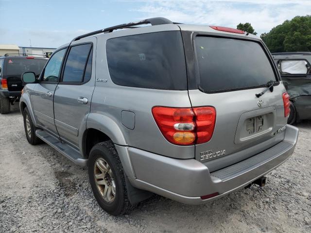 5TDBT48A23S157776 - 2003 TOYOTA SEQUOIA LIMITED SILVER photo 2