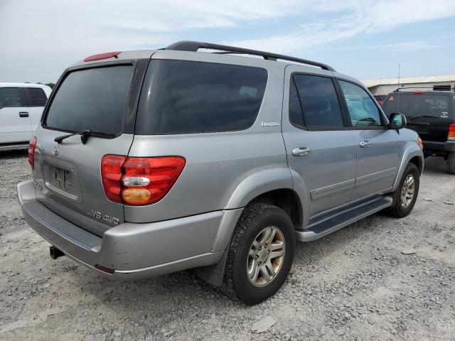 5TDBT48A23S157776 - 2003 TOYOTA SEQUOIA LIMITED SILVER photo 3