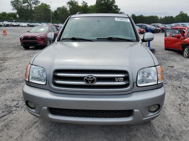5TDBT48A23S157776 - 2003 TOYOTA SEQUOIA LIMITED SILVER photo 5