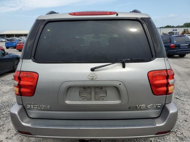 5TDBT48A23S157776 - 2003 TOYOTA SEQUOIA LIMITED SILVER photo 6