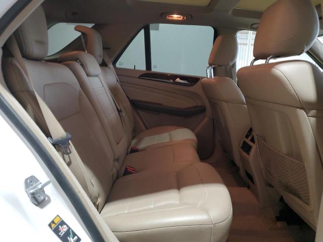 4JGDA5HB3EA288949 - 2014 MERCEDES-BENZ ML 350 4MATIC WHITE photo 11