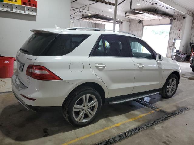 4JGDA5HB3EA288949 - 2014 MERCEDES-BENZ ML 350 4MATIC WHITE photo 3