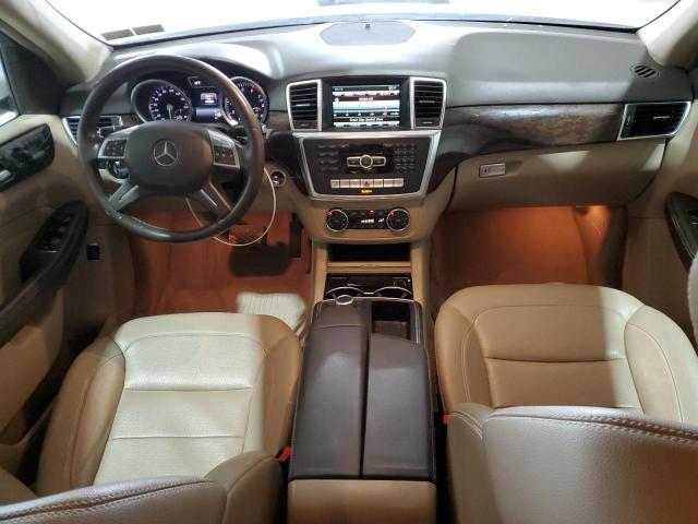 4JGDA5HB3EA288949 - 2014 MERCEDES-BENZ ML 350 4MATIC WHITE photo 8