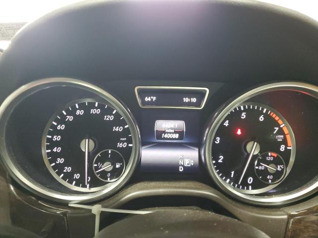 4JGDA5HB3EA288949 - 2014 MERCEDES-BENZ ML 350 4MATIC WHITE photo 9