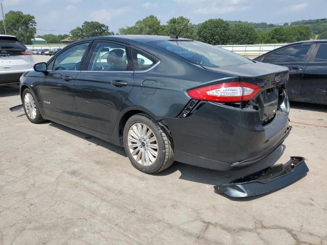 3FA6P0LU6FR131758 - 2015 FORD FUSION SE HYBRID GRAY photo 2