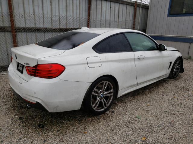 WBA3R1C56EK192792 - 2014 BMW 435 I WHITE photo 3