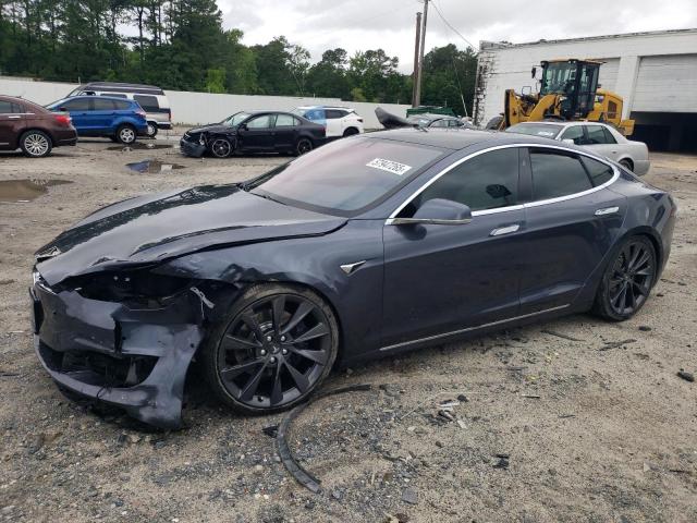 5YJSA1E24LF360335 - 2020 TESLA MODEL S GRAY photo 1