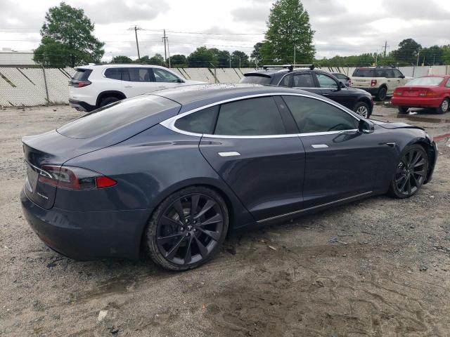 5YJSA1E24LF360335 - 2020 TESLA MODEL S GRAY photo 3