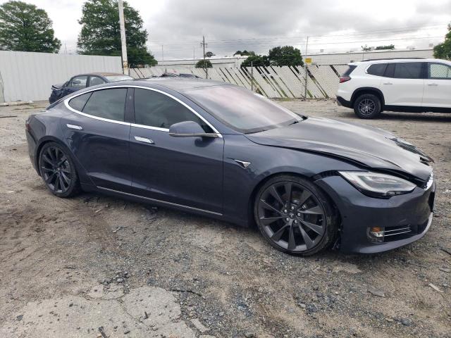 5YJSA1E24LF360335 - 2020 TESLA MODEL S GRAY photo 4