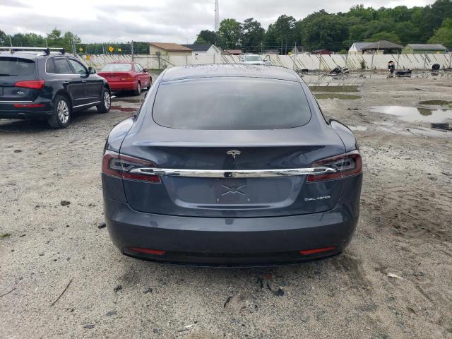 5YJSA1E24LF360335 - 2020 TESLA MODEL S GRAY photo 6