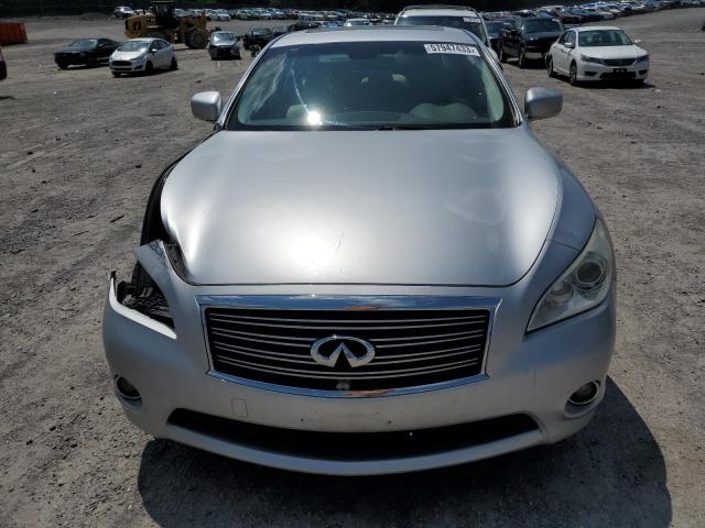 JN1BY1AR2CM394802 - 2012 INFINITI M37 X SILVER photo 5