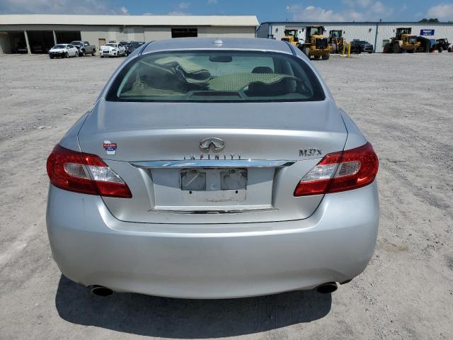 JN1BY1AR2CM394802 - 2012 INFINITI M37 X SILVER photo 6