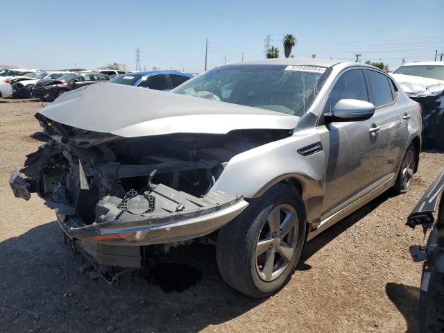 KNAGM4A77E5476470 - 2014 KIA OPTIMA LX SILVER photo 2