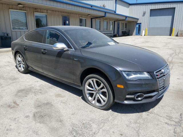 WAU32AFC9DN080774 - 2013 AUDI S7 PRESTIGE GRAY photo 4