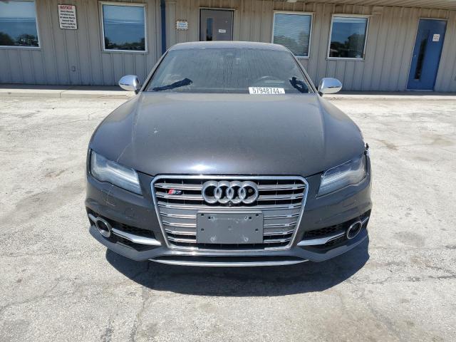 WAU32AFC9DN080774 - 2013 AUDI S7 PRESTIGE GRAY photo 5