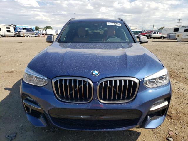 5UXTY9C0XM9E30630 - 2021 BMW X3 XDRIVEM40I BLUE photo 5