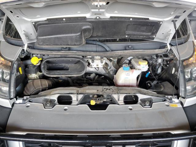 3C6LRVDG7ME559671 - 2021 RAM PROMASTER 2500 HIGH ვერცხლისფერი ფოტო 11